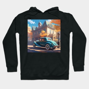 Vintage Victorian car Hoodie